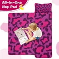 thumbnail image 4 of Pink and Black Of Leopard Print Toddler Nap Mats for Kids Preschool,Sleeping Mat Bag or Kids,Toddler Sleeping Bag,Toddler Nap Mat or Daycare, 4 of 6