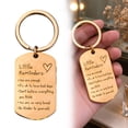 thumbnail image 3 of Affirmation Keychain, 2PC Little Reminders You Are Enough Engraved Key Rings, Inspirational Positive Gifts for Women Men Friends, Rose Gold, 3 of 5