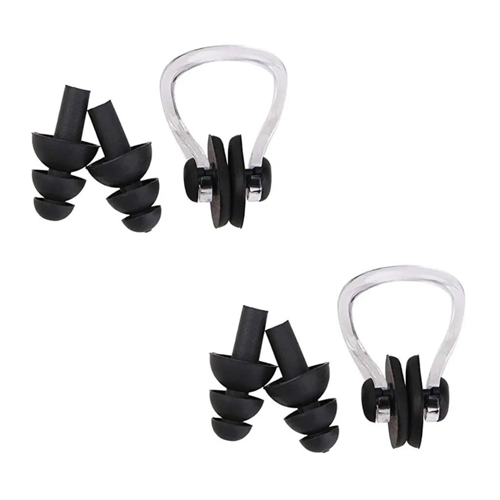 Details about   2pairs Waterproof Swimming Swim Nose Clip Soft Silicone Water Sports Set Tool 
