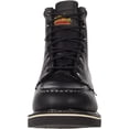 thumbnail image 6 of Men's Thorogood 6" American Heritage Moc Toe Wedge Sole Boot (U.S.A.) 814-6206-GWP503, Black, 6 of 6