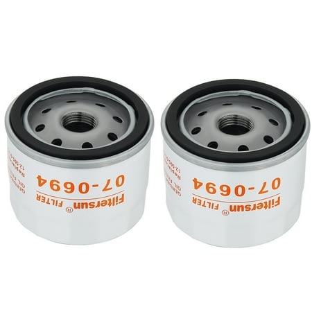 HIPA 2Pack Oil Filter For Kohler 12.5 HP CH12.5 Engine 12 050 01-S KH-12-050-08 KH-12-050-01-S Lawn Tractor