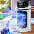 thumbnail image 2 of Tower Fans,Fans That Blow Cold Air,Tower Fan For Bedroom,Fan With Remote Quiet Cooling Desk Fan With Remote,8H Timer, Digital Touch Screen, Portable, Safe Bladeless Table Fan For Home, 2 of 7