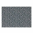 thumbnail image 1 of Crystal Cutting Board, Modernized Glass Pieces Repeated Geometrical, Decorative Tempered Glass Cutting and Serving Board, in 3 Sizes, by Ambesonne, 1 of 2