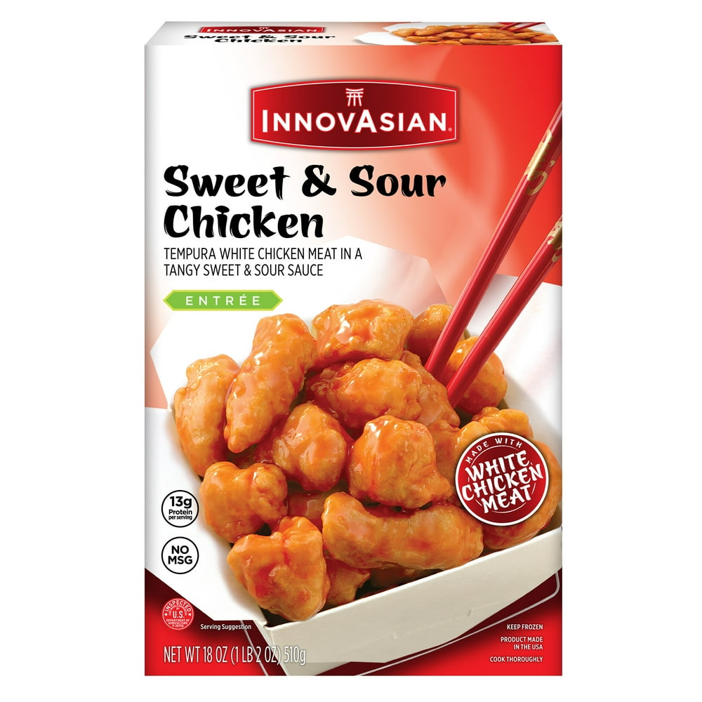 InnovAsian Sweet & Sour Chicken Frozen Asian Meal, 18 oz