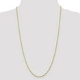 thumbnail image 2 of 10K Yellow Gold 2.00mm Diamond Cut Quadruple Rope Chain 24 Inch, 2 of 5