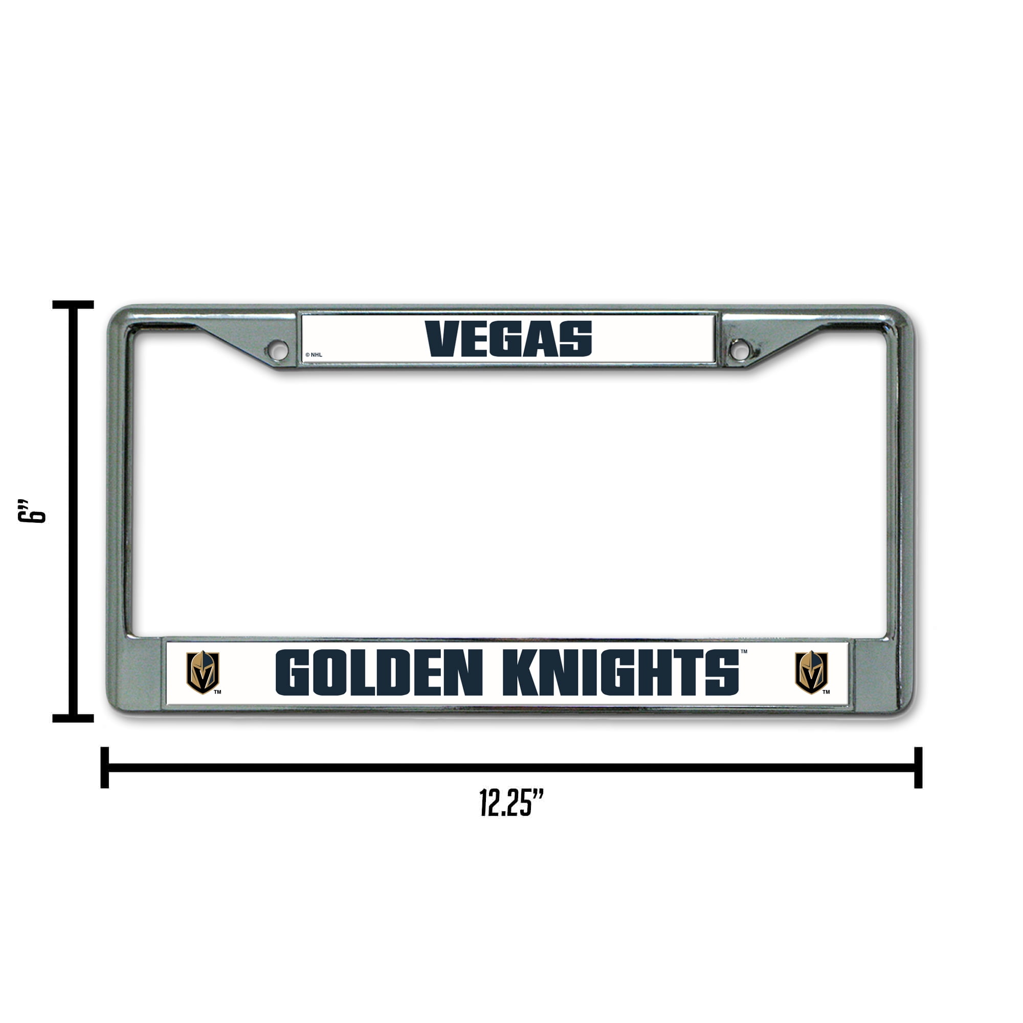 LAS VEGAS GOLDEN KNIGHTS CHROME FRAME