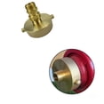 thumbnail image 3 of Brass Fire Hydrant Fitting 2-1/2 Inch  Female X 3/4 Inch GHT Male Hose Adapter, Construction for Firefighting, 3 of 6