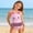 Black, variant on Laipiong Swim Suits for Girls 2 Piece Cute Leopard Print Sleeveless Slim Fit Swimming Bathing Suits Summer Hawaiian Beach Vacation Swimwear