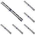 thumbnail image 1 of 5 Pcs Diy Sewing Seam Gauge Ruler, Sliding Gauge Sewing Measuring Tool, Edge Measuring Button Ruler for Patchworking, 1 of 5