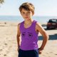 thumbnail image 2 of Camisola de Niños Pequeños 3-15 Años sin Mangas Tela Suave Impresión de Gradiente para la Fiesta de Boda de Pageant Casual, 2 of 8