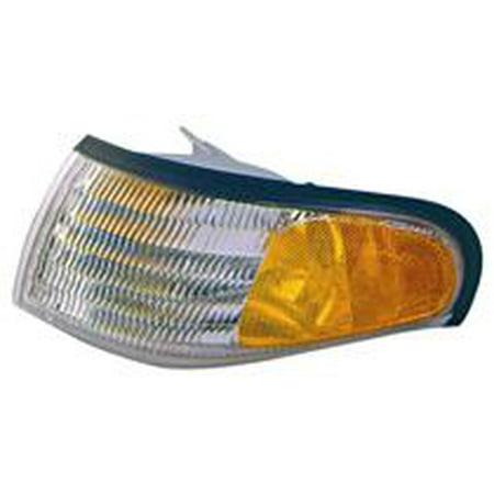 95 Ford Mustang Corner Compatible 1994 - 1998 Ford Mustang Corner Light Assembly / Lens Cover - Left (Driver) F4ZZ 13201 A FO2520125 Replacement For Ford Mustang ()