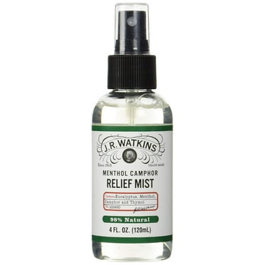 J.R. Watkins Menthol Camphor Relief Mist, 4 Ounce