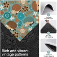 thumbnail image 3 of Cute Green Hedgehog Pattern with Pioneer Flower Kitchen Rugs Sets Of 3,Kitchen Runner Rugs Non Skid Washable,Decorative Kitchen Floor Mats for Kitchen,Sink,Laundry,17"x30"+ 17"x47" + 17"x59", 3 of 6