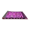 thumbnail image 2 of Ahgly Company Indoor Square Abstract Pink Modern Area Rugs, 8' Square, 2 of 4