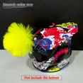 thumbnail image 3 of Casco de cola de caballo para motocicleta, casco de bicicleta, trenzas, colas de pelo, se utilizan para cualquier casco/ventosa Reus, 3 of 5
