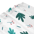 thumbnail image 4 of YFYANG Waterproof Bathroom Shower Curtain, Green Leaves Berries Pattern Shower Curtain Set with Hooks, Home Bathroom Tub Decor - 72 "x72", Iron Hooks, 4 of 6