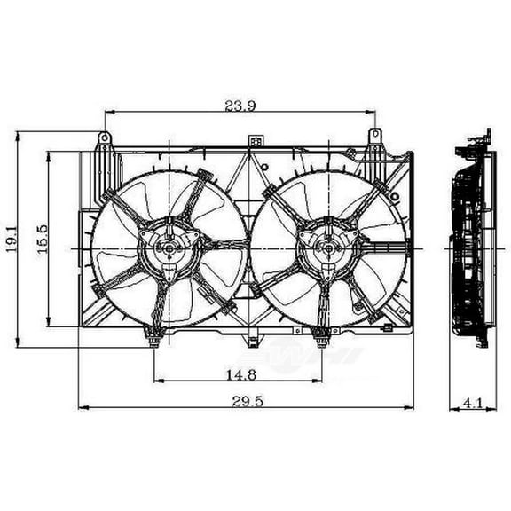 Engine Cooling Fan Assembly