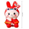 thumbnail image 2 of Rabbit Plush Toy For Kids Creative Mascot Doll For Home Decor New Year Gift, 2 of 13