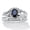 Platinum-plated Brass, variant on 3 Piece 1.05 TCW Oval Sapphire and Diamond Accent Bridal Ring Set