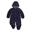 First Impressions Infant Boys Plush Navy Blue Snowsuit Baby Pram Snow Suit