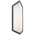 thumbnail image 2 of WAC Lighting Corte 24" 1-Light 3-CCT 3000K Aluminum Outdoor Wall Light in Black, 2 of 5
