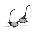 thumbnail image 2 of FELTECHELECTR par de gafas de sol de Halloween con estilo y forma de murciélago, gafas novedosas, 2 of 6