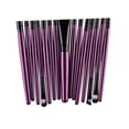 thumbnail image 2 of HONMEET 20Pcs Cosmetics Brush Set with Synthetic Fibers for Smooth and Even Makeup Application, 2 of 3