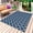 Blue, variant on Black White Morocco Outdoor Rug for Patio/Deck/Porch, Non-Slip Large Area Rug 3 x 5 Ft, Modern Abstract Classic Geometric Indoor Outdoor Rugs Washable Area Rugs, Reversible Camping Rug Carpet Runner