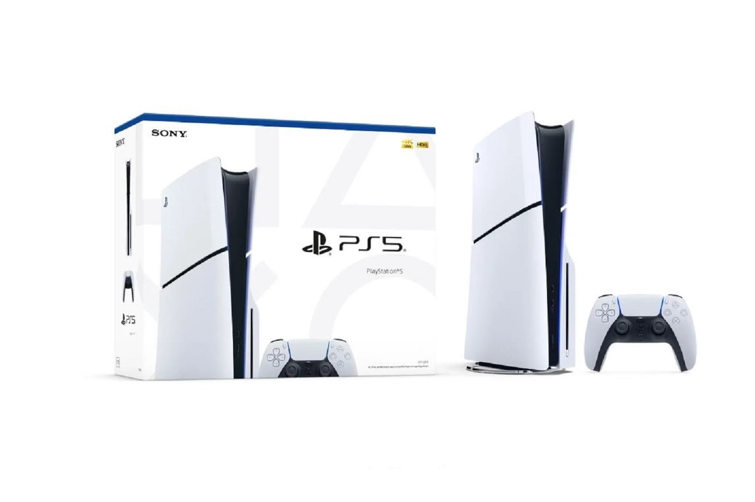 Open Box Sony PlayStation 5 Slim 1TB Console, White