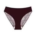 thumbnail image 3 of Seamless Lace Briefs For Women Comfortable Ultrathin Ladies Panties Breathable Soft Stretch Underwear" Cute Panties for Women Nylon Bikini Panties Vintage Women's Athletic Underwear Women Panties plus, 3 of 3
