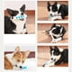 thumbnail image 4 of White - Blue 4Juguete de cepillo de dientes para perros interactivo: Juguete para masticar para perros, masticadores agresivos, juguete de limpieza de dientes para mascotas, Flexib, 4 of 5