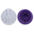 thumbnail image 5 of Unique Bargains 1 Pc Round Hair Shampoo Brush for Head Massage 2.83"x3.15" White Purple, 5 of 6