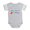 Heather Gray, variant on CafePress - Bl_Peace Love Rainbows - Cute Infant Baby Football Bodysuit