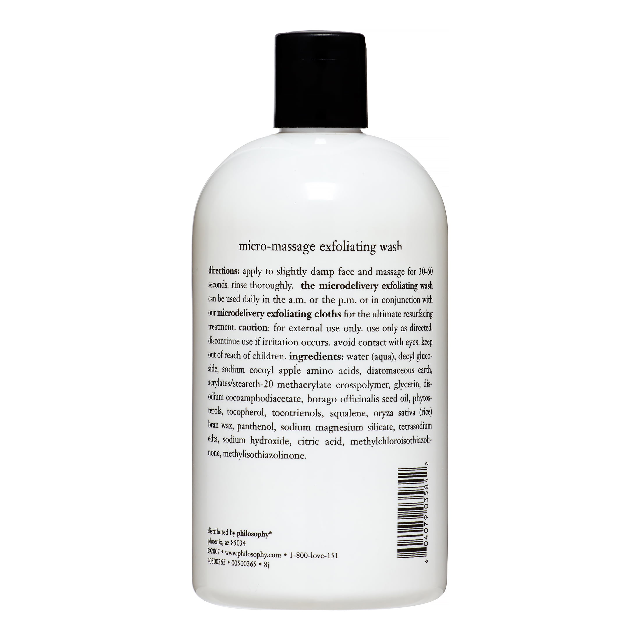 philosophy microdelivery exfoliating wash
