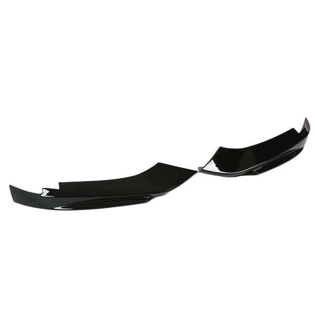 Front Bumper Lip Spoiler, Wear Resistant Easy Installation Front Bumper Diffuser for Car