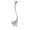 White, variant on TAROFISH Funny Swan Styled Toilet Brush with Seat and Long Handle Set Swan Toilet Brush with Removable Base for Cleaning Scrubbing, White