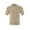 Khaki, variant on Mens Button Down Shirt Casual Solid Short Sleeve Plus Size T Shirt Mens Blouse Tops