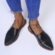 thumbnail image 5 of Sandalias planas con hebilla trasera caladas en punta informales de color sólido para mujer a la moda Wmkox8yii shjk5517, 5 of 9