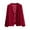 Wine, variant on EGNMCR Womens Long Sleeve Jacket, Long Sleeve Hoodless Casual Outwear & Jackets Women's Casual Fashion Lace Hollowed-out Long Sleeve Jacket Cardigan Polyester top for women