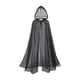thumbnail image 1 of Disfraz de Halloween Yinane capa con capucha para adultos negro, 1 of 8
