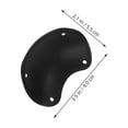 thumbnail image 2 of OULII 8Ud Protectores De Para En Material De Alta Densidad Color Negro, 2 of 8