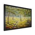 thumbnail image 2 of Designart 'Bushes and Pine Trees In The Forest II' Traditional Framed Art Print, 2 of 4