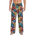 thumbnail image 1 of Balery American Football Pantalones de pijama para hombre, pijama ultraligero, pantalón de descanso-Small, 1 of 6