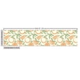 thumbnail image 2 of Orange Fabric by the Yard, Fruits of the Winter Season with Hand Drawn Leaves and Blooms Pattern, Decorative Upholstery Fabric for Chairs & Home Accents, 1 Yard, Eggshell Orange by Ambesonne, 2 of 4