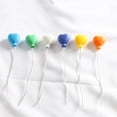 thumbnail image 3 of 6 piezas romántico colorido globo planta Hada jardín casa de muñecas hogar accesorio Mini Corazón Zulema mini globo, 3 of 7