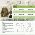 thumbnail image 3 of Towmus V Neck Linen Tshirts for Women Summer Fall 3/4 Sleeve Relaxed Fit Long Basic Tee Shirt Tops, 3 of 6