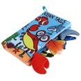 thumbnail image 1 of MasteelfCA Baby Cloth Book Animal Theme Cloth Book Early Education Sensory Cloth Book Toy, 1 of 7