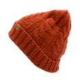 thumbnail image 4 of Empire Cove Winter Cable Knit Cuff Beanie Rust, 4 of 4