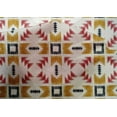 thumbnail image 4 of oneOone Cotton Silk Fabric Geometric Ikat Print Fabric BTY 42 Inch Wide, 4 of 4