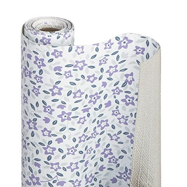 Smart Design Shelf Liner w/Bonded Grip Adhesive Washable Cutable